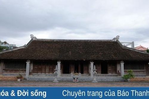 Độc đáo kiến trúc cổ ở đình làng Đình Trung