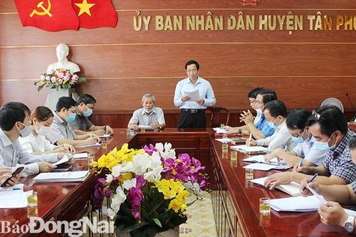 Huyện Tân Phú có 6 khu vực sạt lở đất cần xử lý