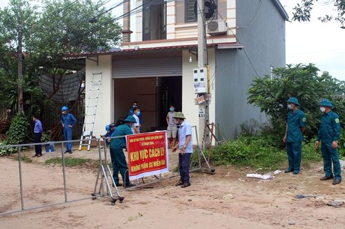 Phổ Yên dỡ bỏ phong tỏa tại xóm Đầm Đanh và Làng Đanh