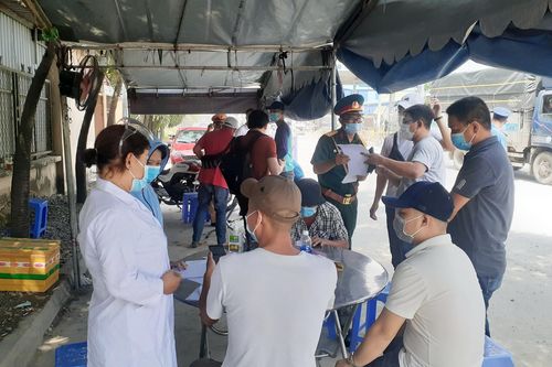 Kiểm soát người lao động đến từ vùng dịch đang làm việc tại Đồng Nai