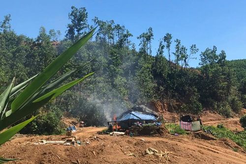 Quảng Nam: Truy quét các đối tượng khai thác vàng trái phép tại Bồng Miêu