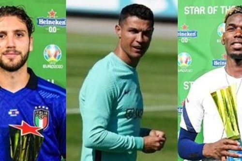 Hành động giống nhau của Ronaldo, Pogba, Locatelli - 3 cầu thủ xuất sắc nhất các trận đấu