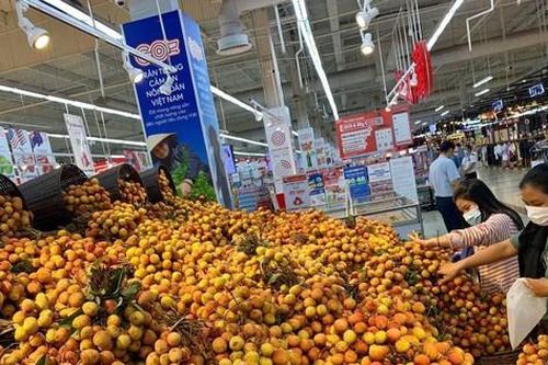 Vải thiều vào vụ, tràn ngập chợ TPHCM
