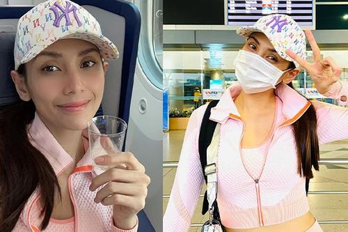 Võ Hoàng Yến sang Mỹ thăm chồng sắp cưới