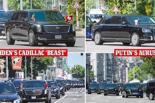 Đọ 'Quái thú' và siêu xe limo bọc thép của Biden - Putin tại thượng đỉnh Mỹ - Nga