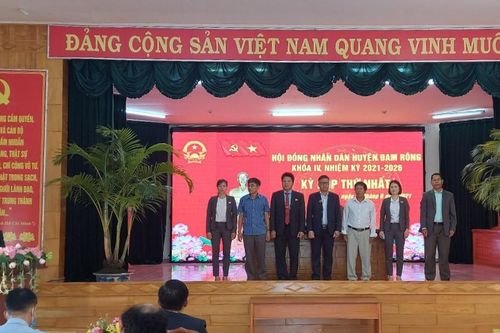 Kỳ họp thứ nhất HĐND huyện Đam Rông khóa IV