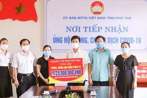 Tiếp nhận hơn 1,7 tỉ đồng ủng hộ công tác phòng, chống dịch COVID - 19