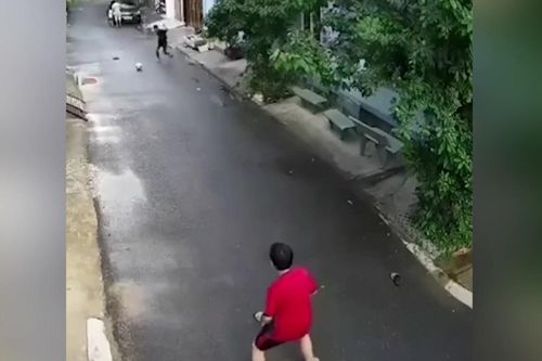 Cú sút bóng thần sầu làm vỡ tan camera hàng xóm