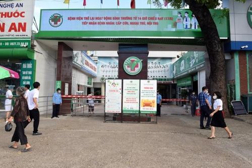 BVĐK TP Vinh, Nghệ An hoạt động trở lại sau 2 ngày tạm dừng chống dịch