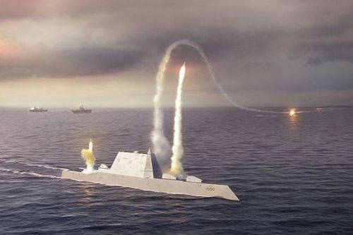 Mỹ sẽ triển khai tên lửa siêu vượt âm trên tàu khu trục Zumwalt
