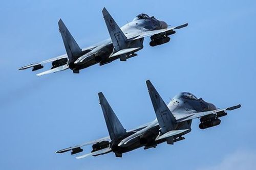 Máy bay chiến đấu F-35 bị chặn gần căn cứ Khmeimim có thể là của Israel