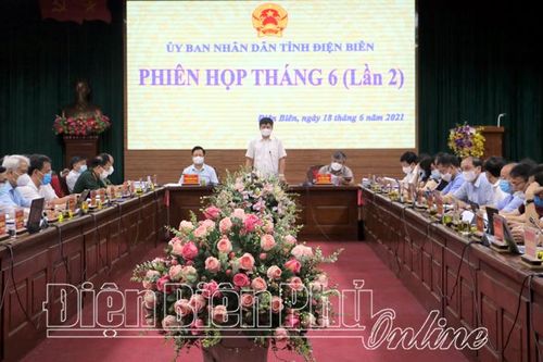 UBND tỉnh họp phiên tháng 6 (lần 2)