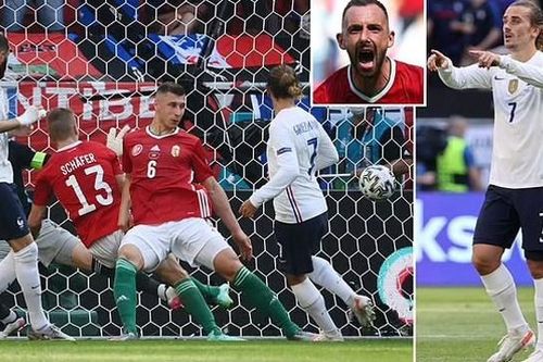 Pháp may mắn 'nhặt' được 1 điểm trước Hungary quật cường