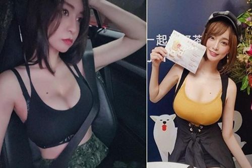 Nắng nóng, hot girl 'quên' mặc nội y gây xôn xao