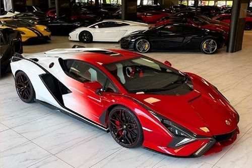 Lamborghini Sian hybrid mới hơn 82 tỷ đồng 'màu độc' ở Thụy Sĩ
