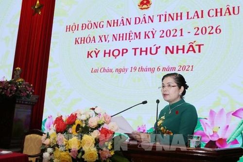 Bà Giàng Páo Mỷ tái đắc cử Chủ tịch HĐND tỉnh Lai Châu