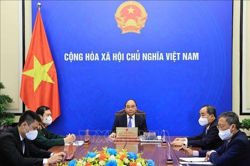 Chủ tịch nước Nguyễn Xuân Phúc điện đàm chúc mừng Tổng Thư Ký Liên hợp quốc Antonio Guterres