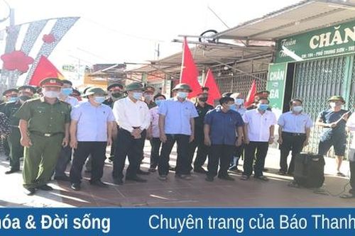 57 hộ gia đình phố Trung Sơn trở về cuộc sống bình thường