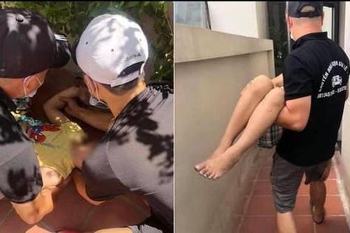 Bé trai rơi từ tầng 5 chung cư may mắn thoát 'cửa tử'