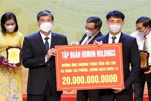 HDMon Holdings tiếp tục ủng hộ 20 tỷ đồng phòng, chống dịch Covid-19