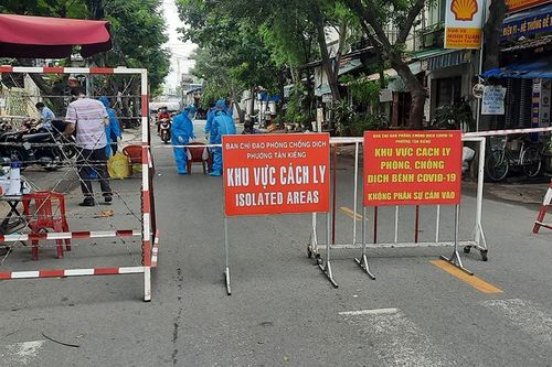 Phong tỏa khu phố 2, phường 16, quận 8, TP Hồ Chí Minh