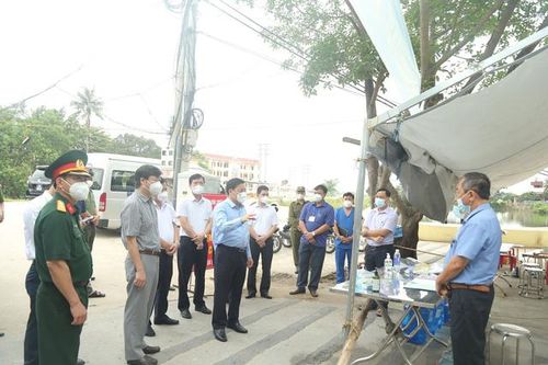 Bắc Giang: Huyện Hiệp Hòa chuyển sang giãn cách theo Chỉ thị 15 từ 12h ngày 21/6