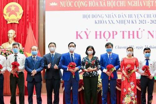 Hà Nội: Ông Nguyễn Đình Hoa tái cử Chủ tịch huyện Chương Mỹ