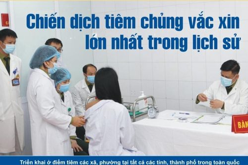 Điều đặc biệt trong chiến dịch tiêm chủng toàn quốc