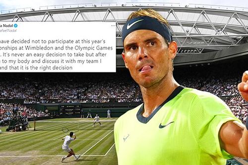 Những tay vợt lớn nào rút lui khỏi Wimbledon và Olympic?