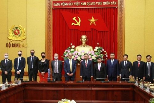Việt Nam-Anh thúc đẩy hợp tác phòng, chống tội phạm