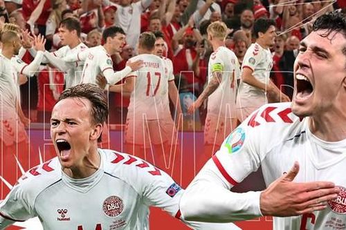 Chỉ bằng một trận vùi dập Nga 4-1, đội tuyển Đan Mạch đã ghi dấu nhiều sự kiện 'đầu tiên'