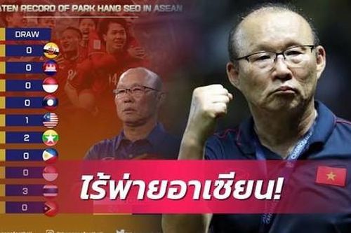 Báo Đông Nam Á thán phục tài cầm quân của HLV Park Hang-seo