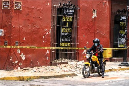 Diễn tập ứng phó với động đất tại Mexico
