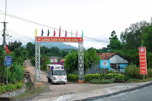 Xây dựng nông thôn mới ở Đak Pơ