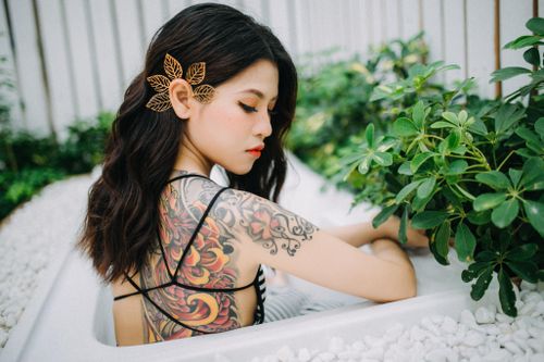 Phản ứng của da sau khi xăm