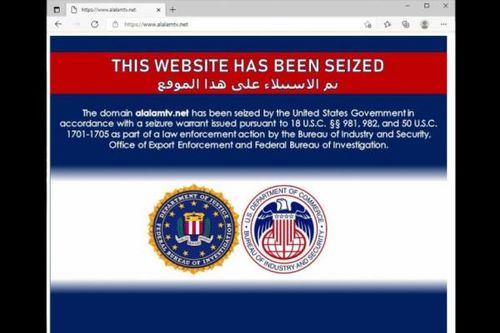 Mỹ chặn các trang web liên quan đến thông tin sai lệch của Iran