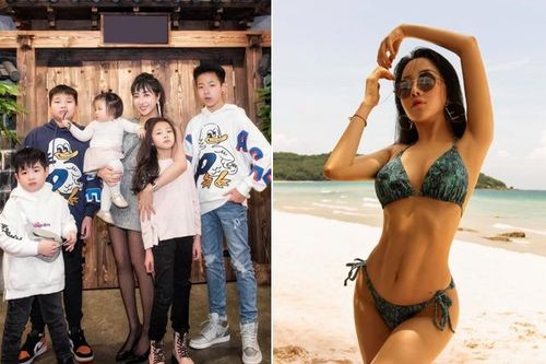 Đẻ sòn sòn 5 con, hotmom mê hàng hiệu sắc vóc cực phẩm, gái son khó sánh bằng