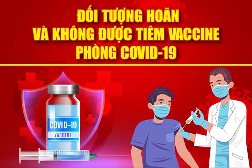Đối tượng hoãn và không được tiêm vaccine