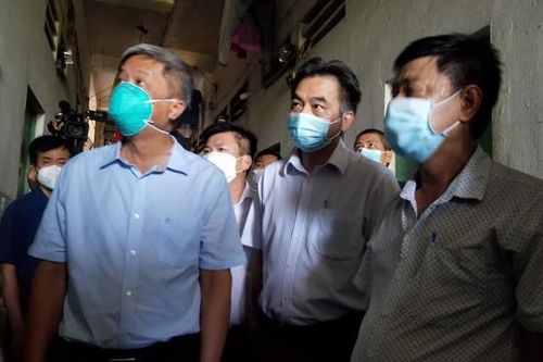 Bộ Y tế kiểm tra công tác phòng, chống dịch tại Bình Dương