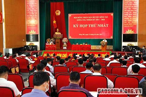 Kỳ họp thứ nhất, HĐND huyện Sông Mã khóa XXI, nhiệm kỳ 2021-2026