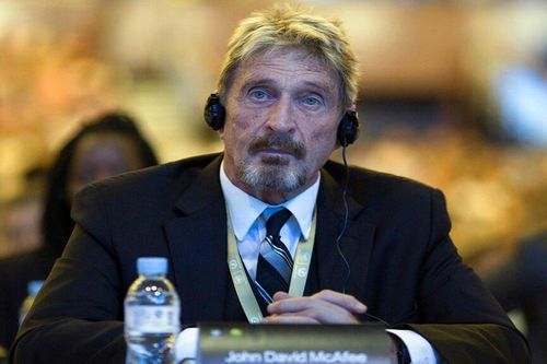 Những chia sẻ của McAfee trước khi tự sát trong tù