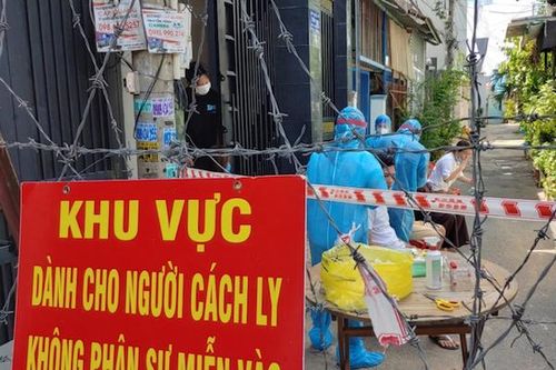 TP Hồ Chí Minh: Phong tỏa theo Chỉ thị 16 một số khu vực ở Hóc Môn