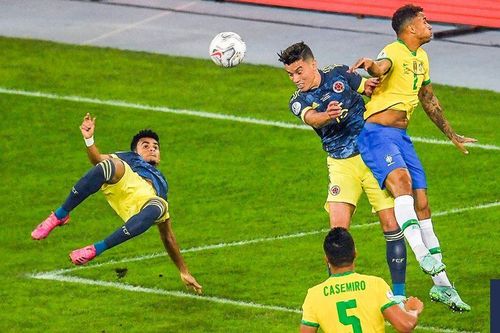 Video Brazil 2-1 Colombia: Ngả mũ trước siêu phẩm vô-lê