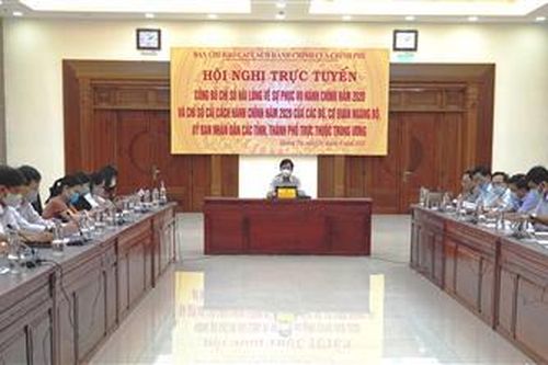 Công bố Chỉ số Cải cách hành chính và Chỉ số hài lòng của người dân năm 2020