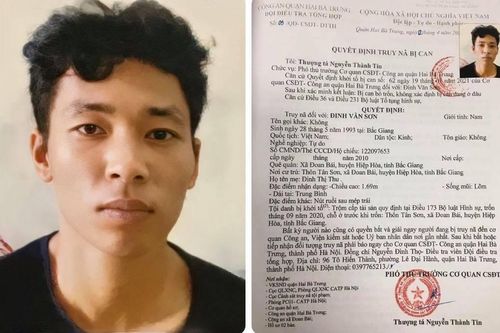 Truy nã đối tượng trộm cắp tài sản trên phố Thanh Nhàn