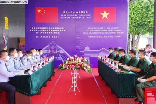 Việt Nam và Trung Quốc phối hợp tăng cường kiểm soát biên giới