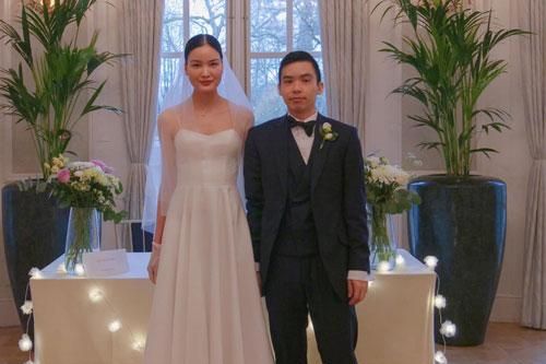 Á quân Vietnam's Next Top Model Chà Mi bất ngờ chia sẻ toàn bộ ảnh đám cưới đơn giản bên ông xã gốc Hoa