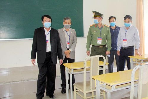 Kiểm tra công tác chuẩn bị kỳ thi tốt nghiệp THPT năm 2021