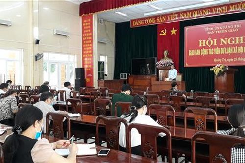 Giao ban cộng tác viên dư luận xã hội quý II/2021