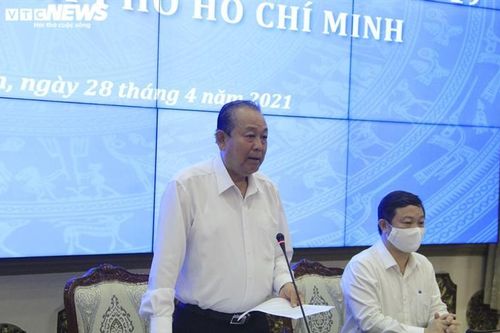 Phó Thủ tướng Trương Hòa Bình: 'Cần cấm luôn cả chợ truyền thống'